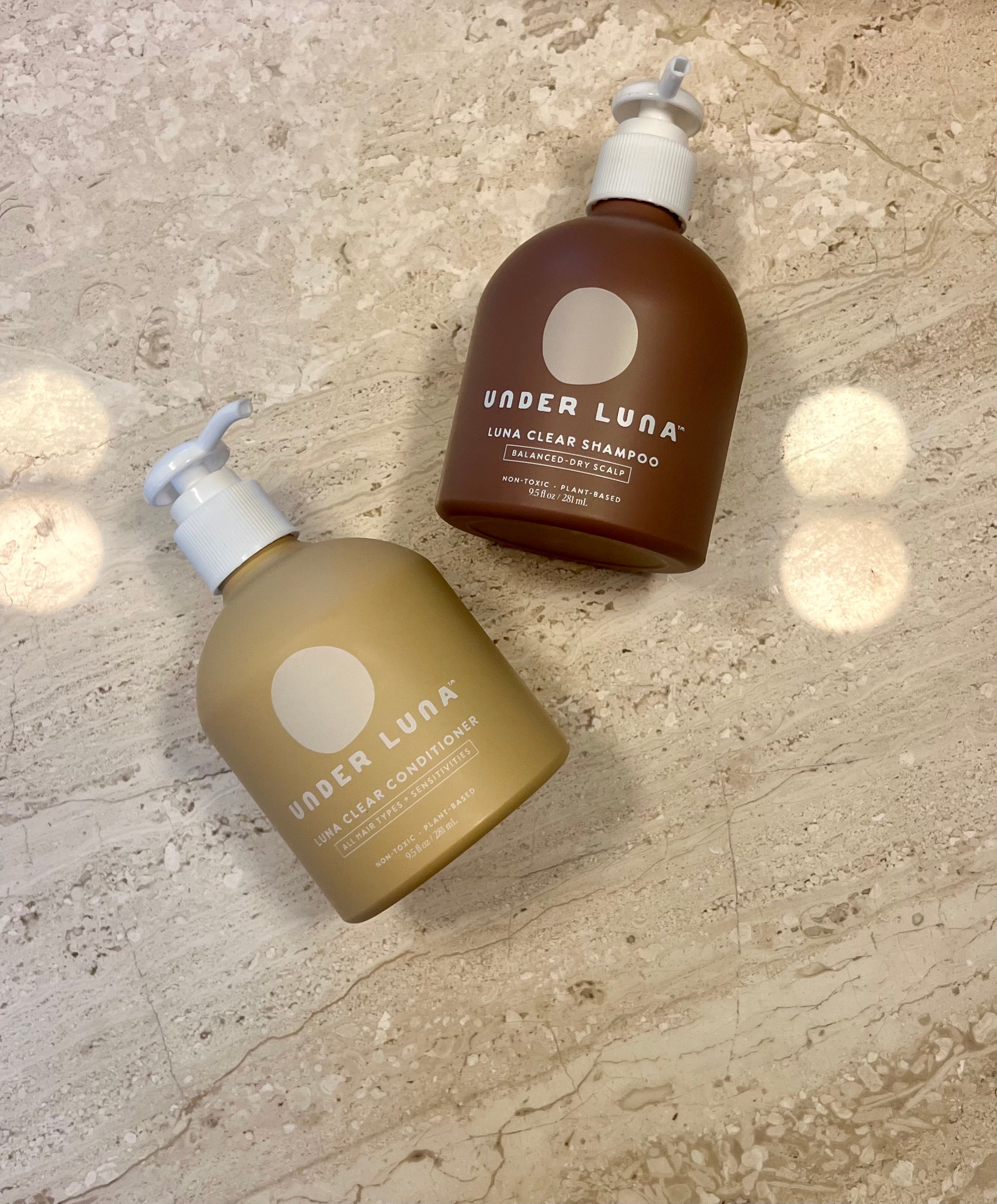 luna clear shampoo + conditioner