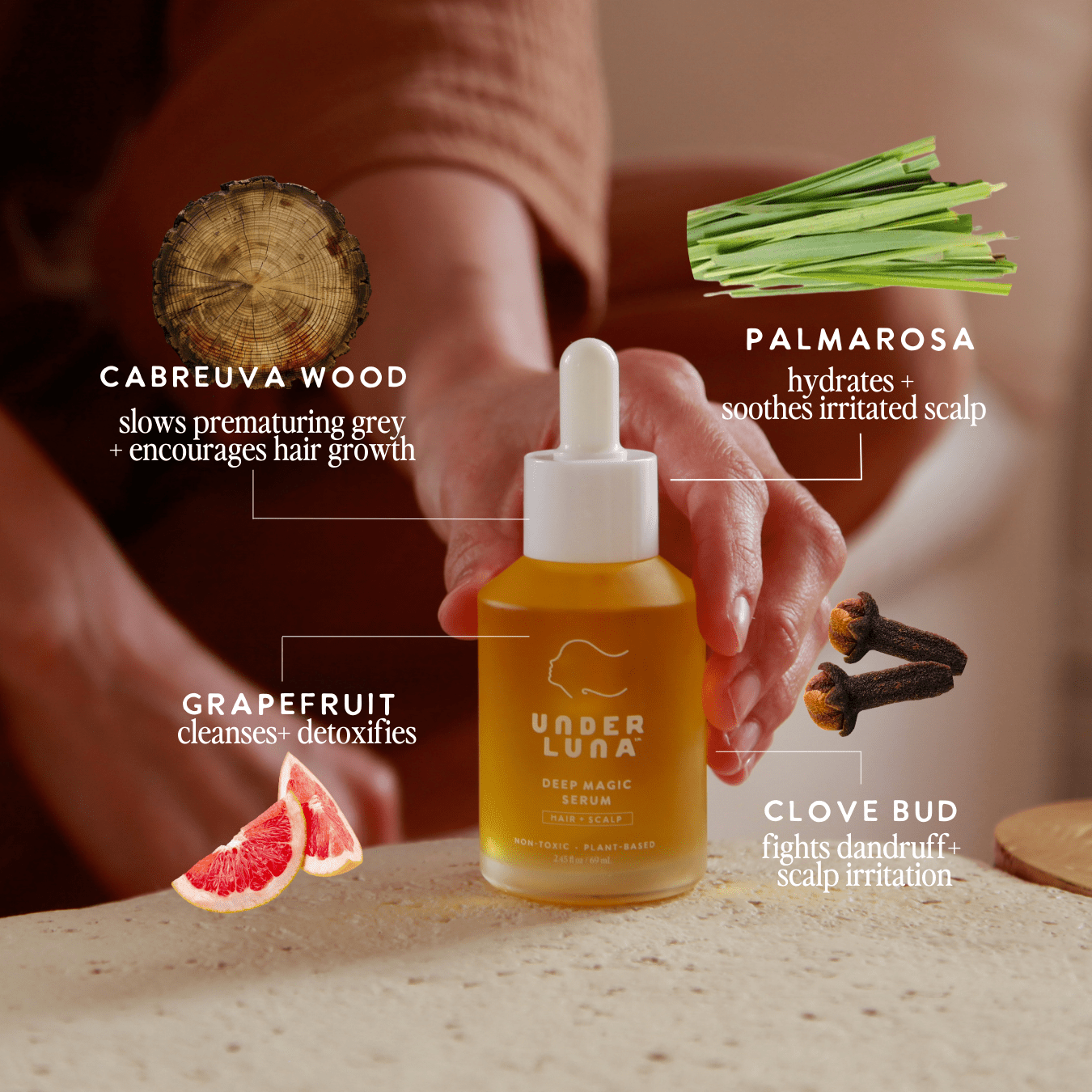 Deep Magic Hair + Scalp Serum - UNDER LUNA™ Hair Care