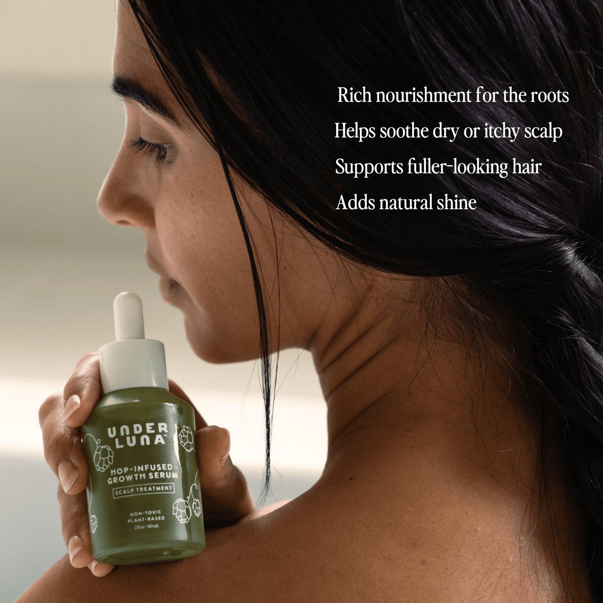 Limited Hop - Infused Growth Serum - UNDER LUNA™Hair Care