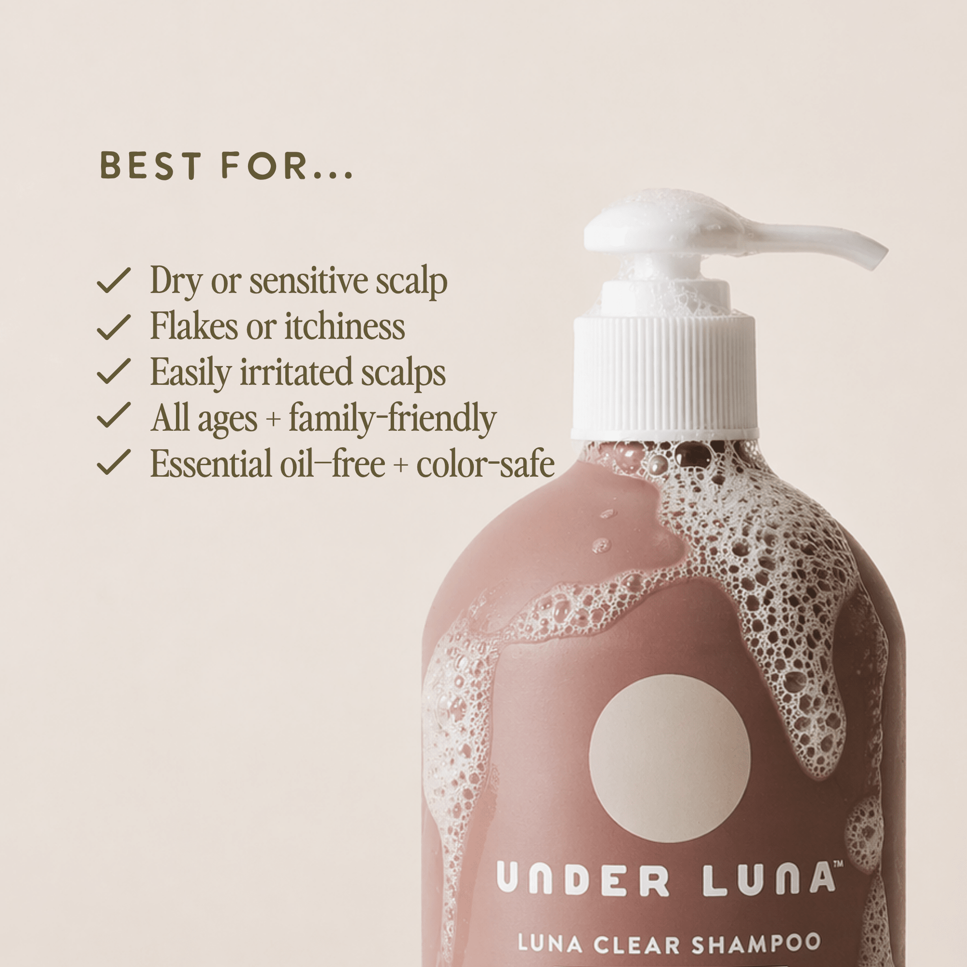 Luna Clear Shampoo - UNDER LUNA™Shampoo